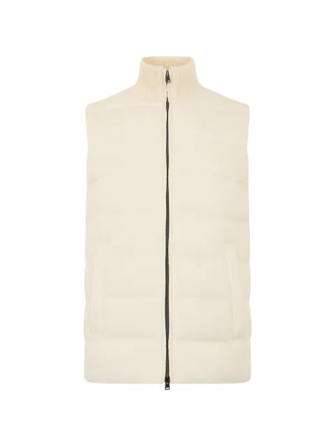 Herno gilet matelassé à col montant