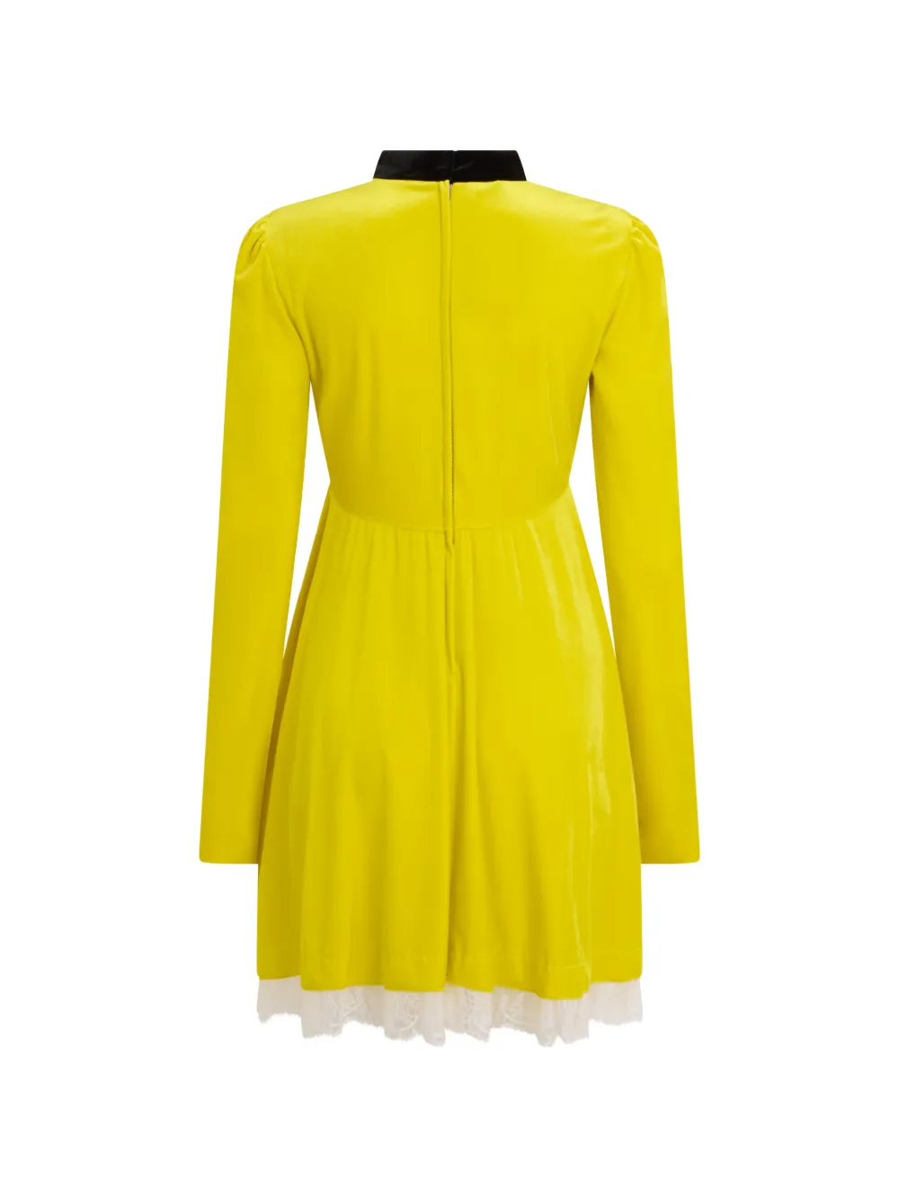 Philosophy Di Lorenzo Serafini Mini-jurk met kant Geel