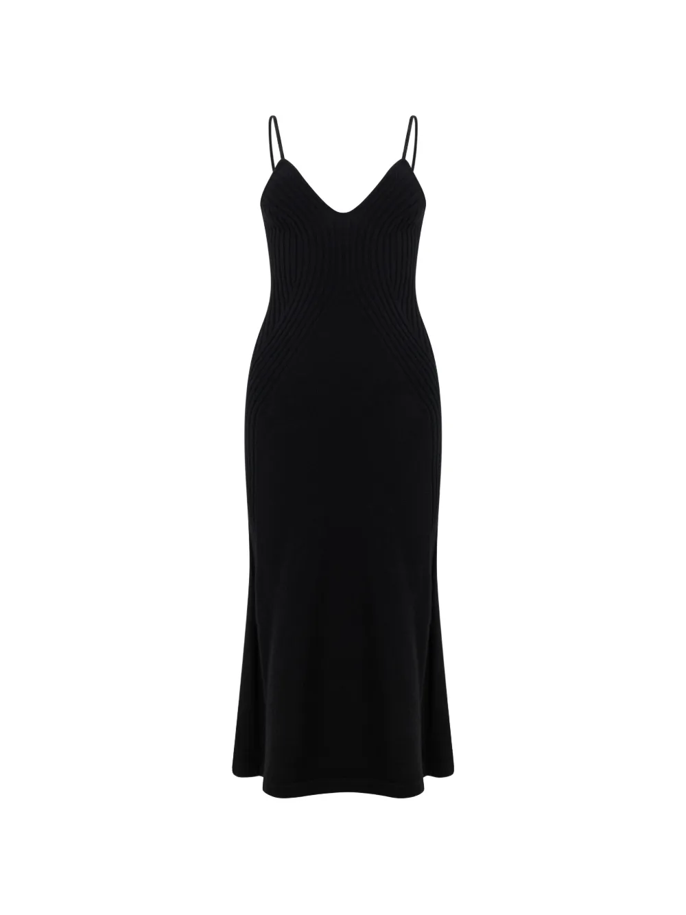 Alberta Ferretti V-neck maxi dress - Nero