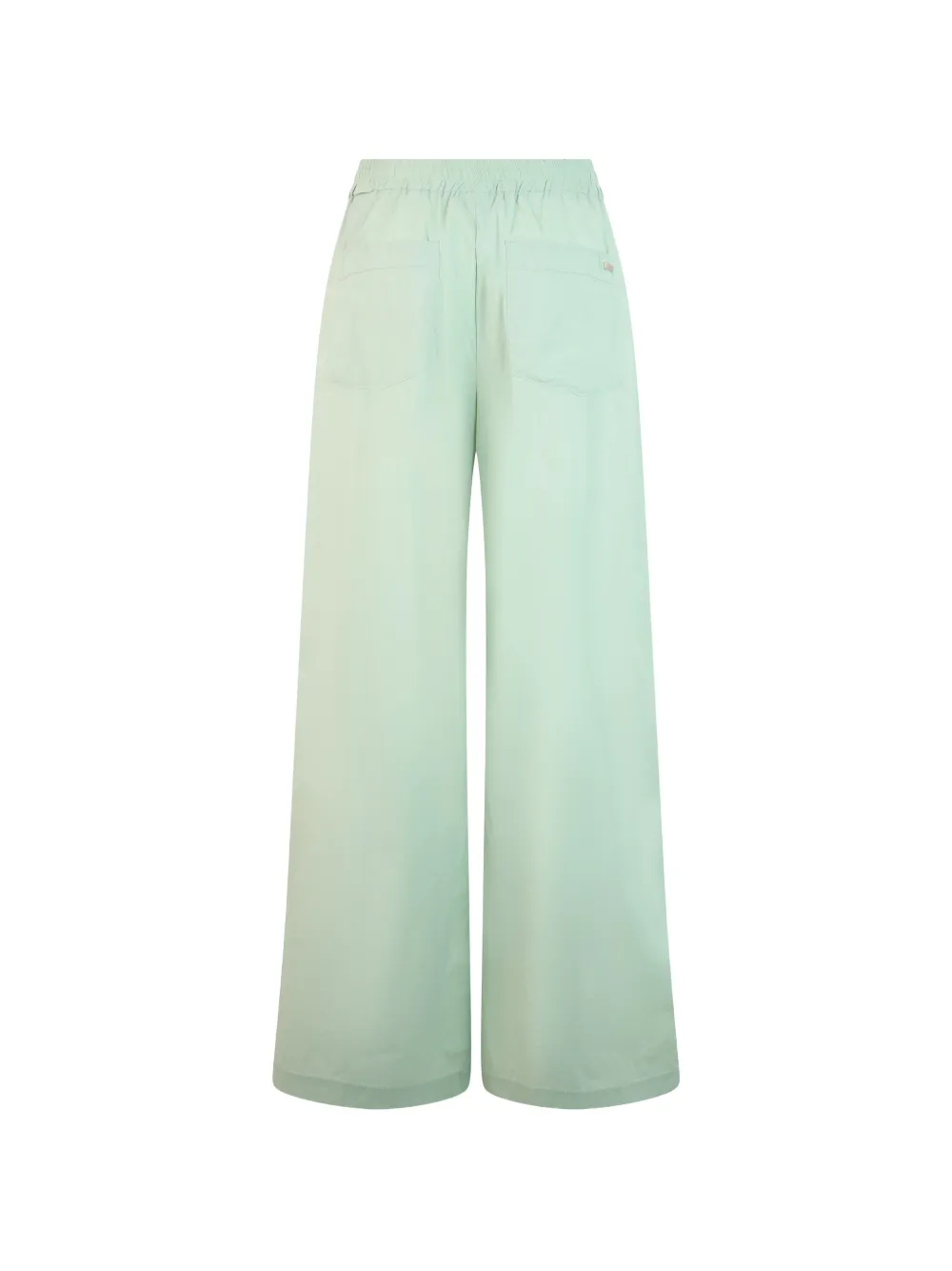 Herno drawstring wide-leg trousers Groen