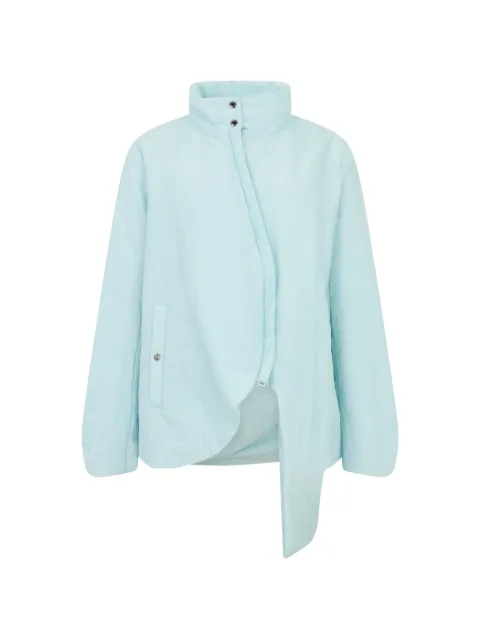 Herno asymmetric lightweight jacket