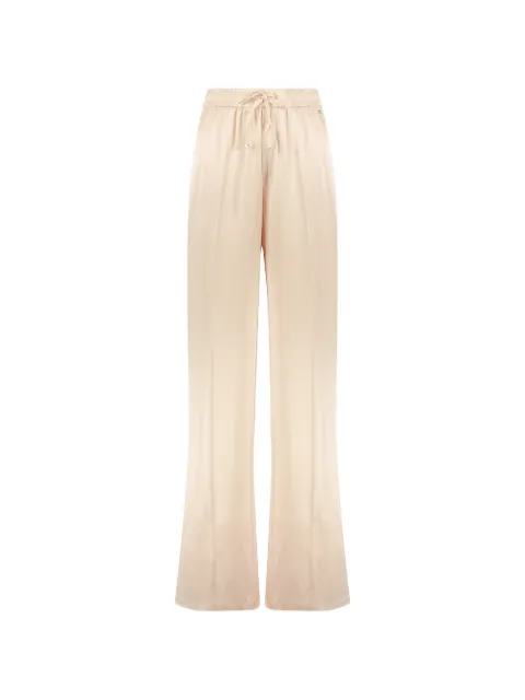 Herno drawstring-waist flared trousers