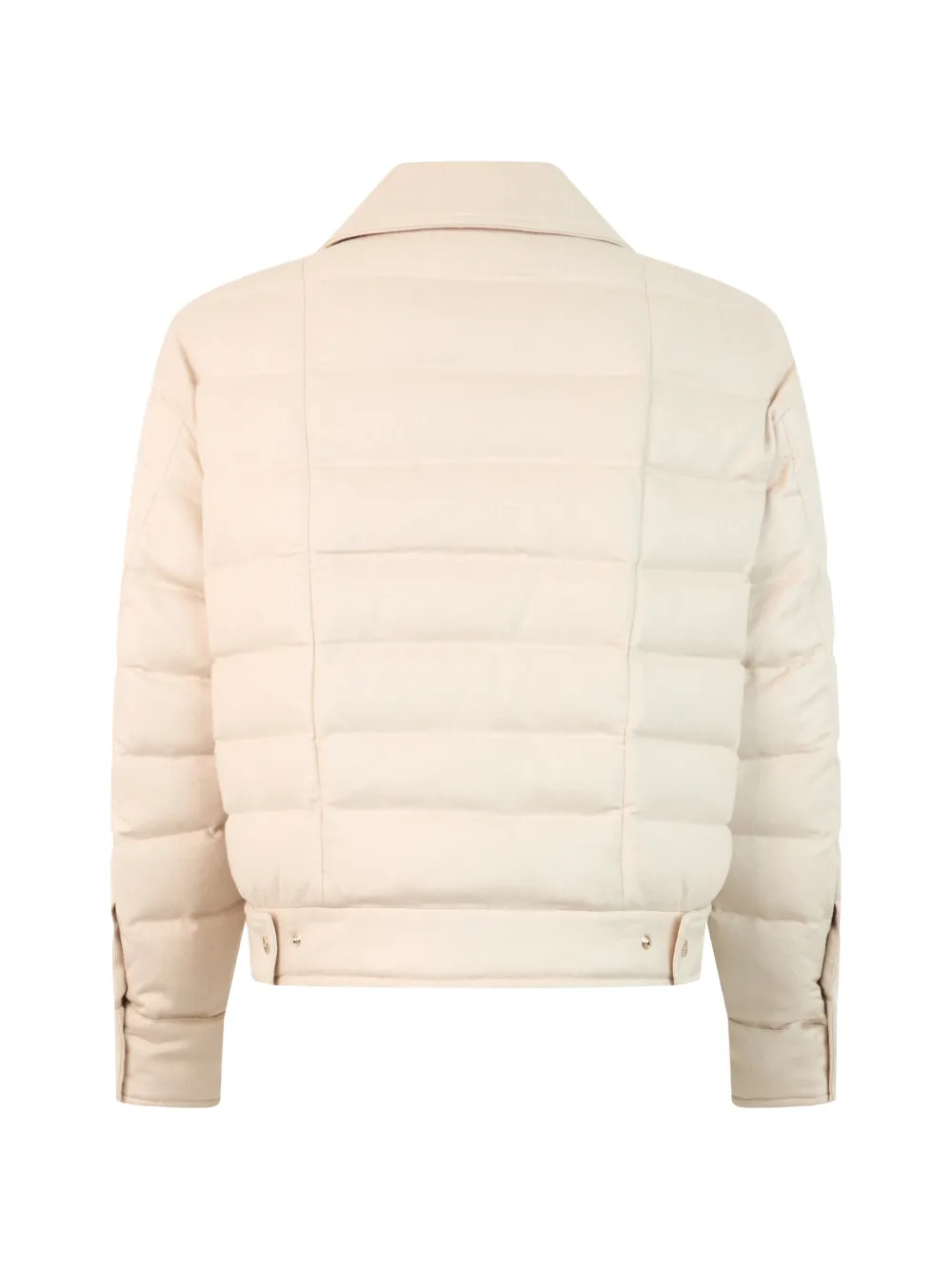 Herno Donsjack met asymmetrische rits Beige