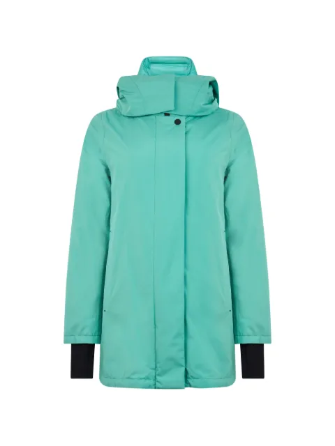 Herno hooded zip-up jacket
