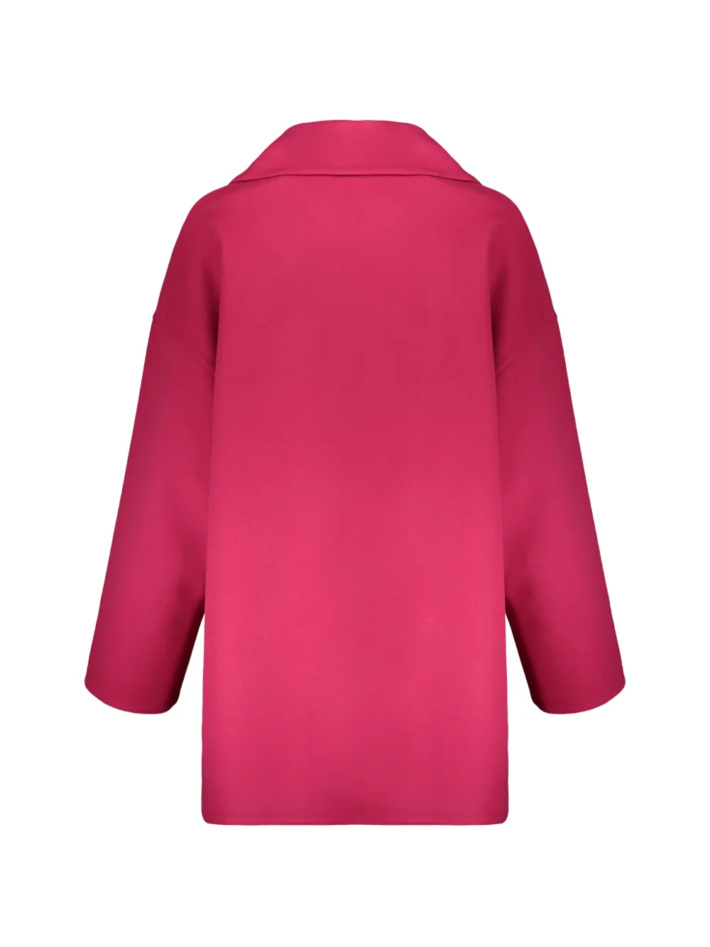 Herno Mantel met dubbele rij knopen Roze