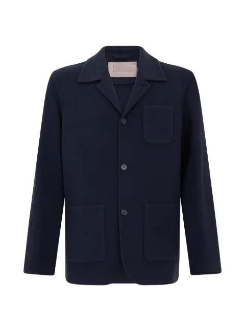 Herno blazer con bolsillo de parche