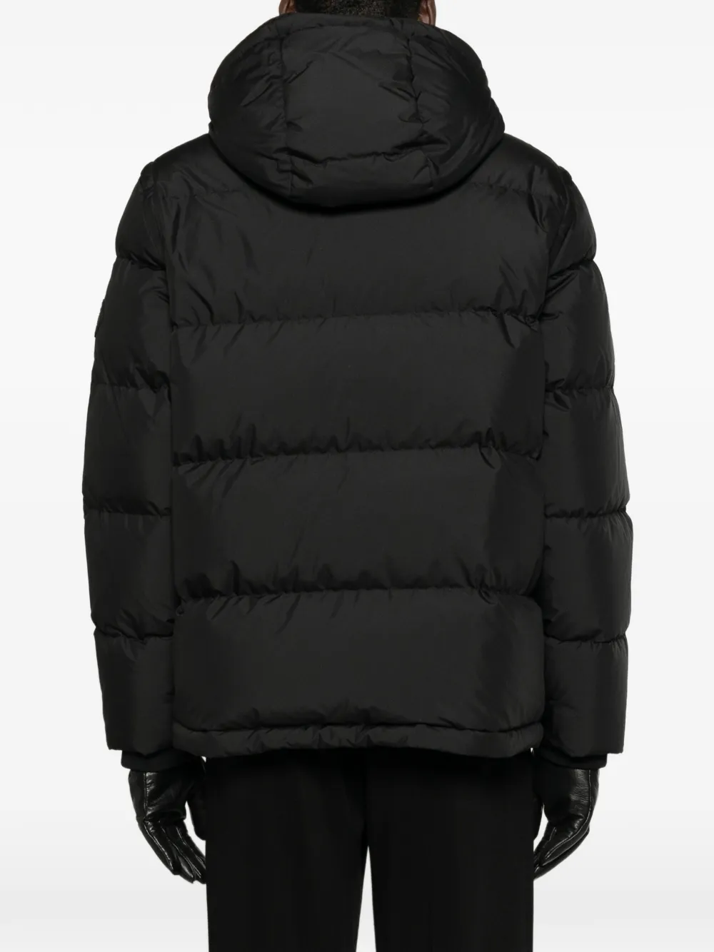 Burberry Gevoerd jack met capuchon Zwart