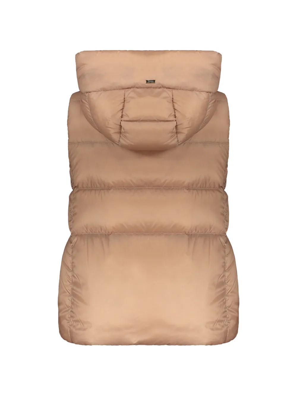 Herno Bodywarmer met capuchon Beige