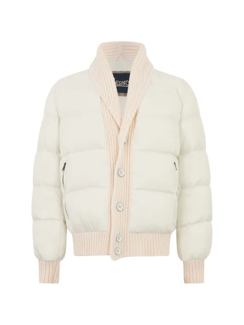 Herno shawl-collar padded jacket