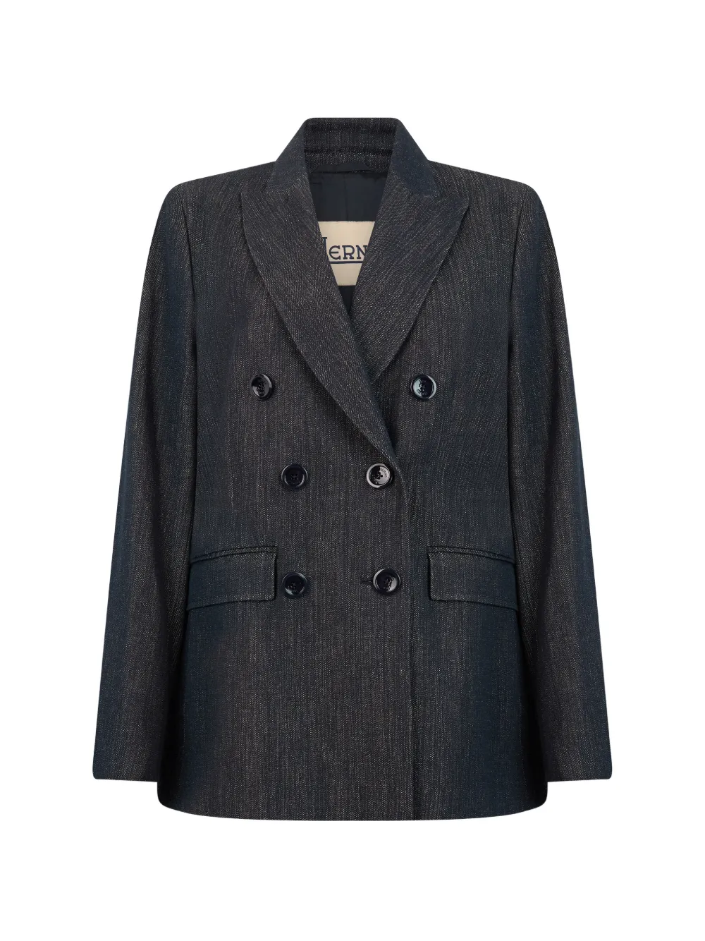 Herno double-breasted blazer - Schwarz
