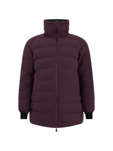 Herno padded channel-stitched jacket