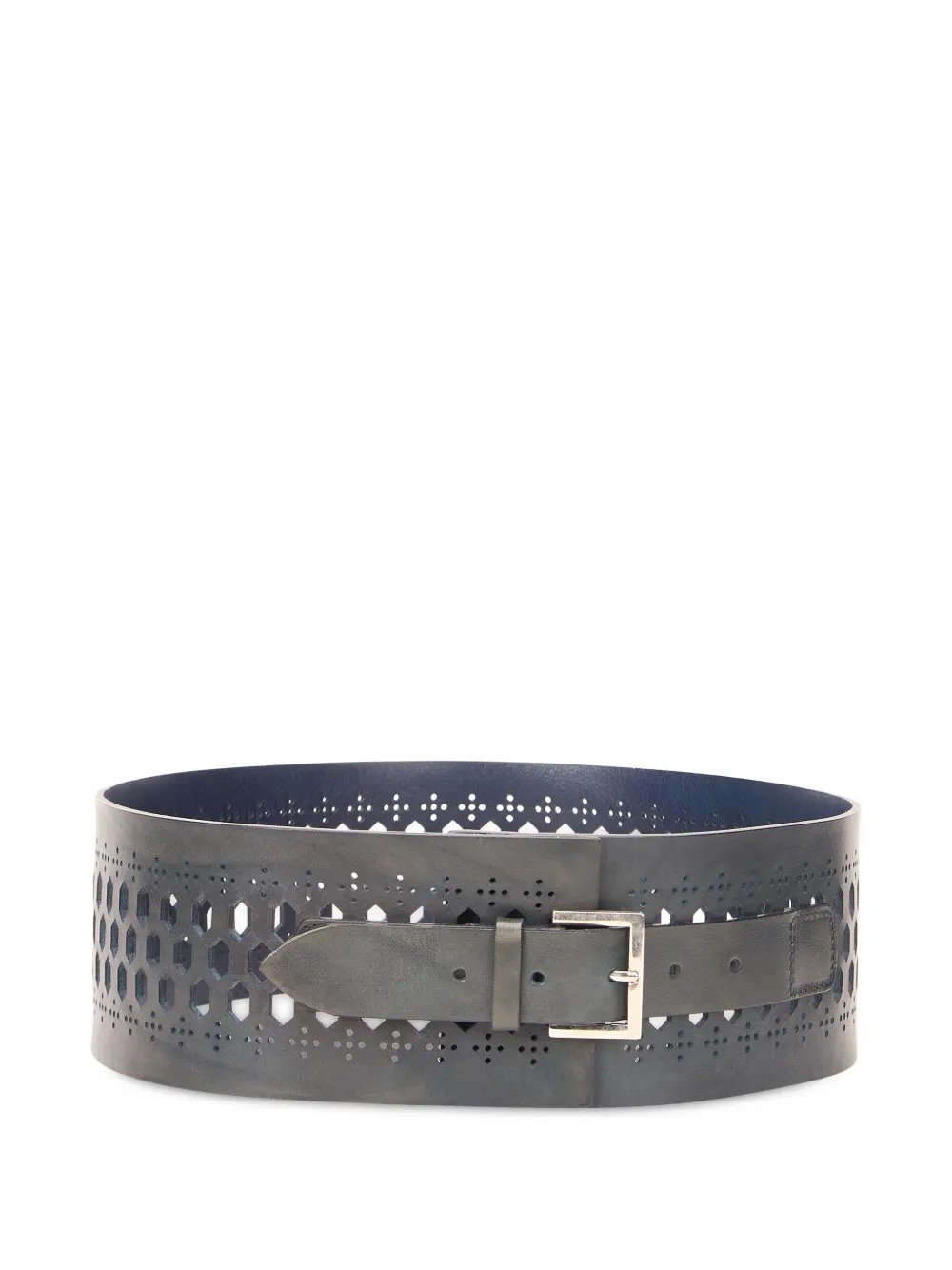 Alberta Ferretti geometric cut-out belt - Grigio