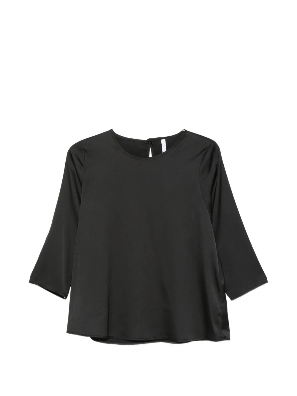 IMPERIAL three-quarter sleeve top - Nero