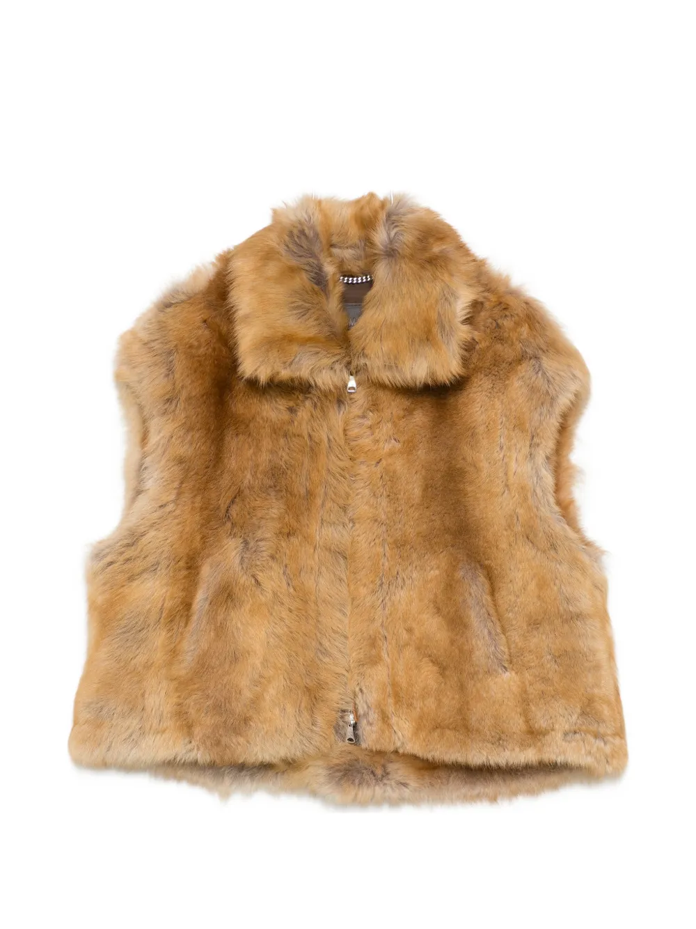 Emmeti Azzurra shearling gilet - Braun
