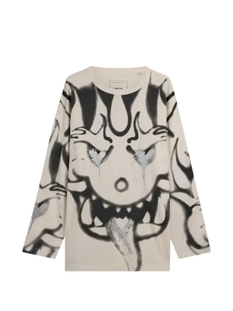 Y-3 Chito graphic long sleeve tee