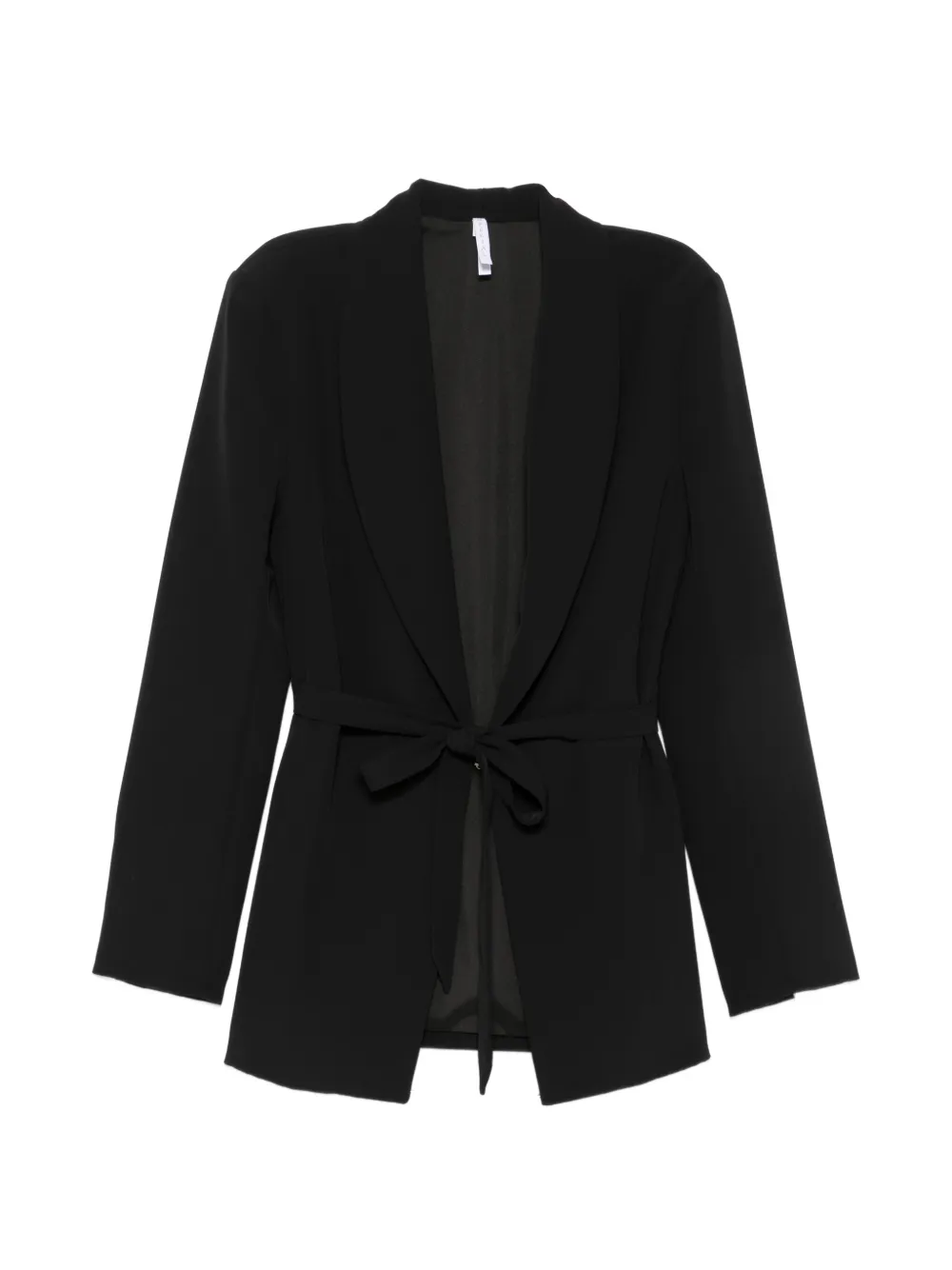 IMPERIAL belted shawl-lapel jacket - Schwarz
