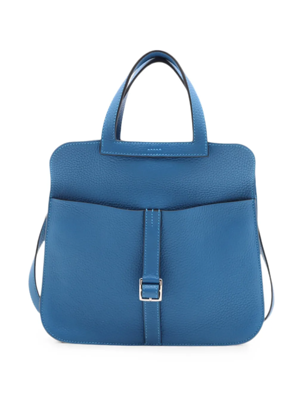 Hermès Pre-Owned 2023 Clemence Halzan 25 satchel - Blu