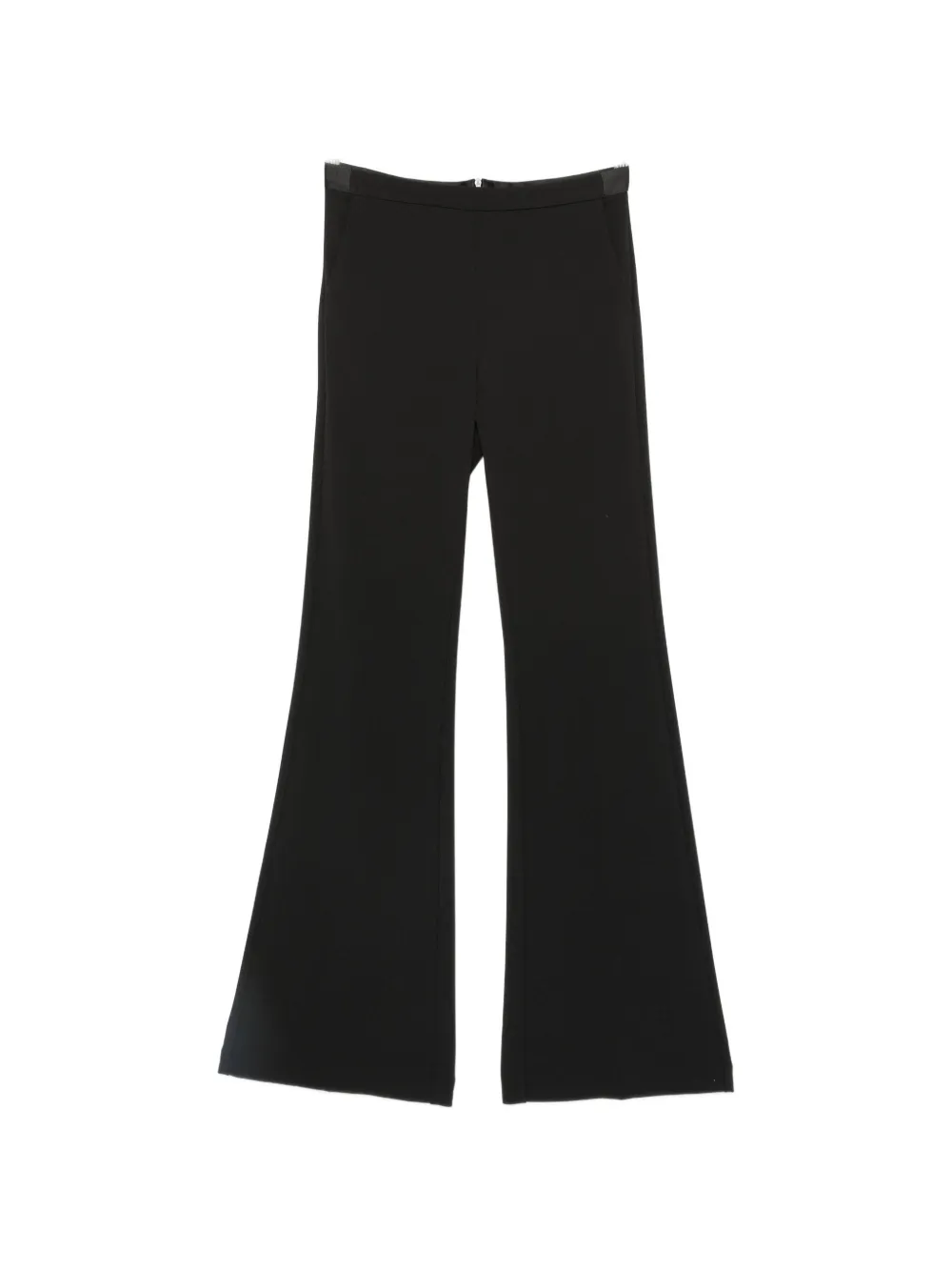 IMPERIAL Hose mit Satinbesatz - Schwarz