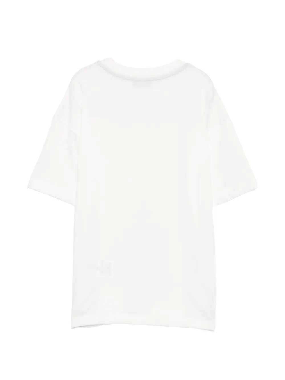 MSGM Kids T-shirt met tekst Wit