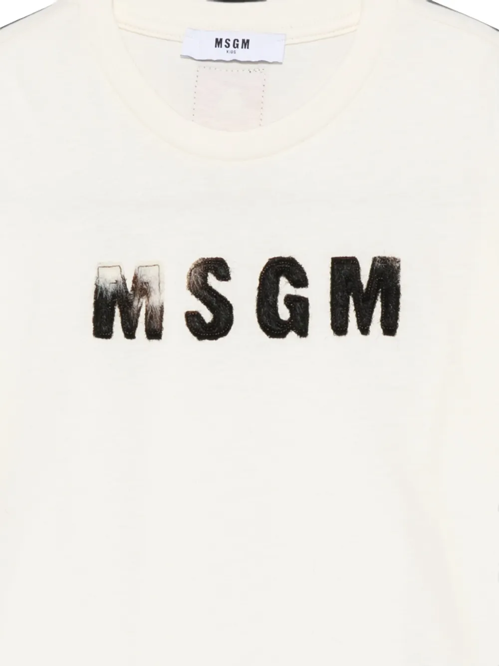 MSGM Kids T-shirt Beige