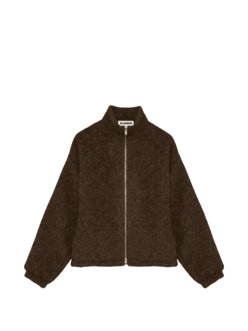 Jil Sander Fleece jack Bruin