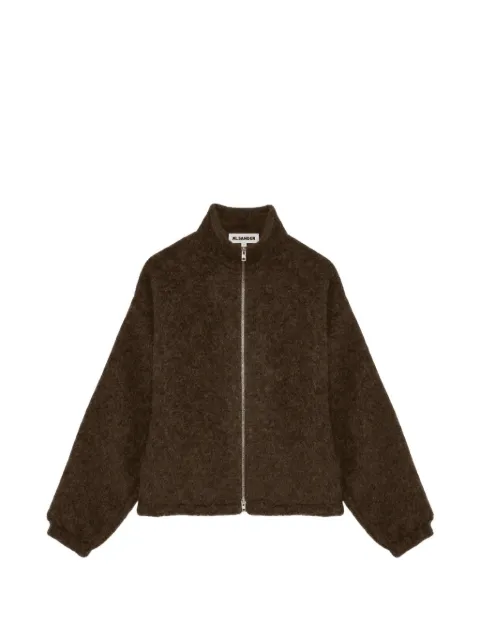 Jil Sander zip-up fleece jacket