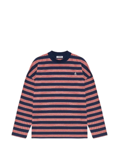 Jil Sander striped long-sleeve T-shirt