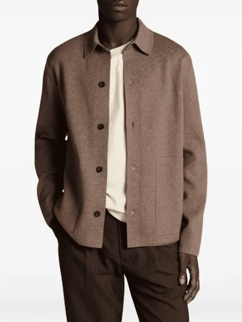 Vince button-up shirt jacket