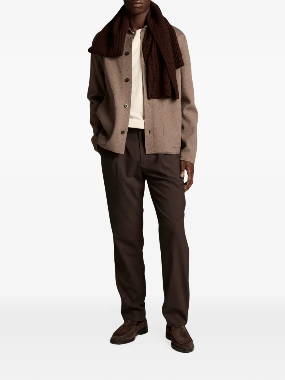 Vince button-up shirt jacket Bruin