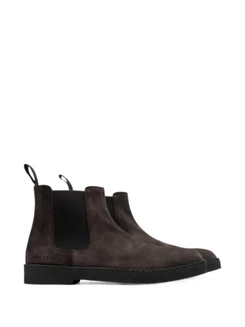 Common Projects suede Chelsea boots