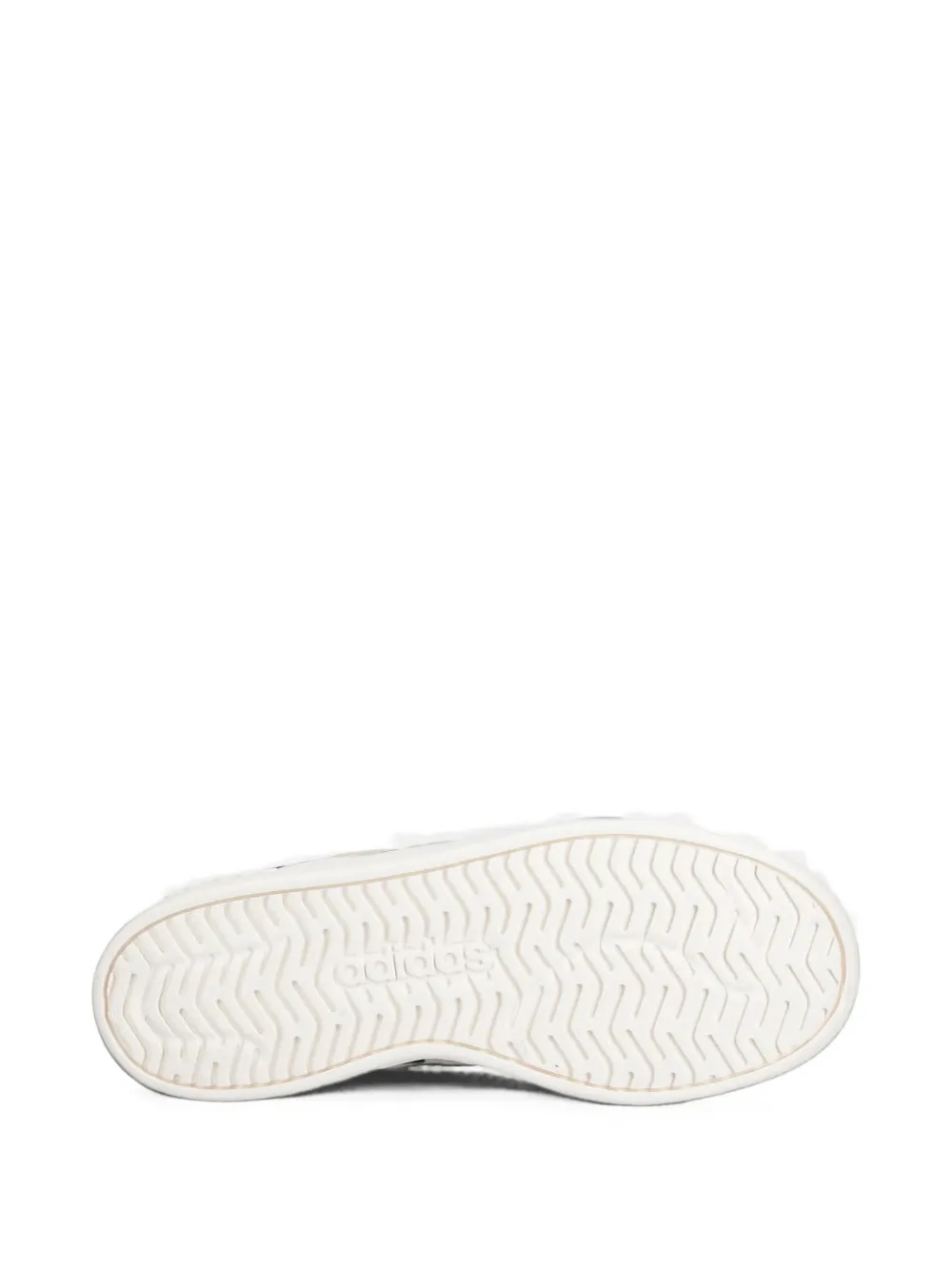 adidas leopard-print platform sneakers Beige