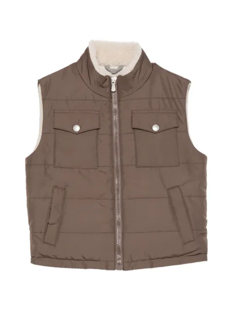 Eleventy Kids quilted gilet