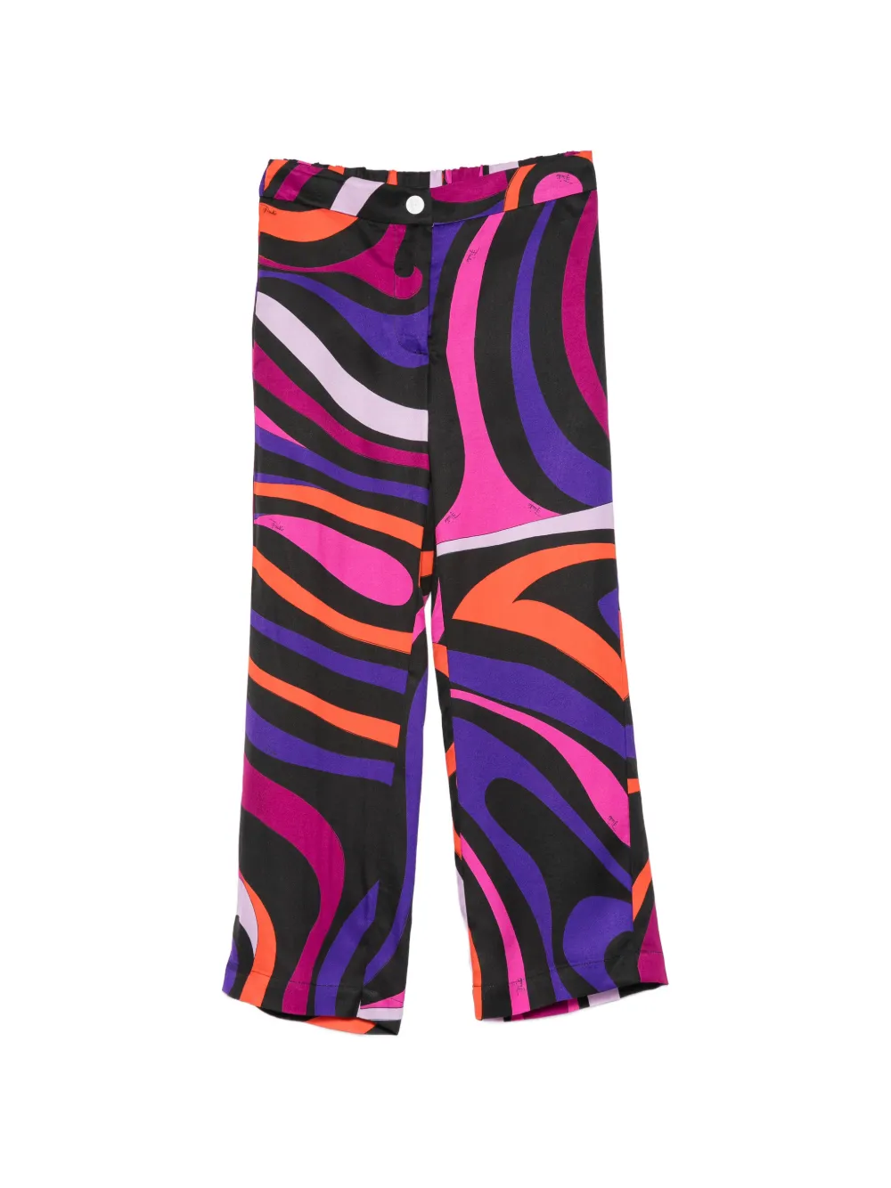 PUCCI Junior patterned trousers - Nero