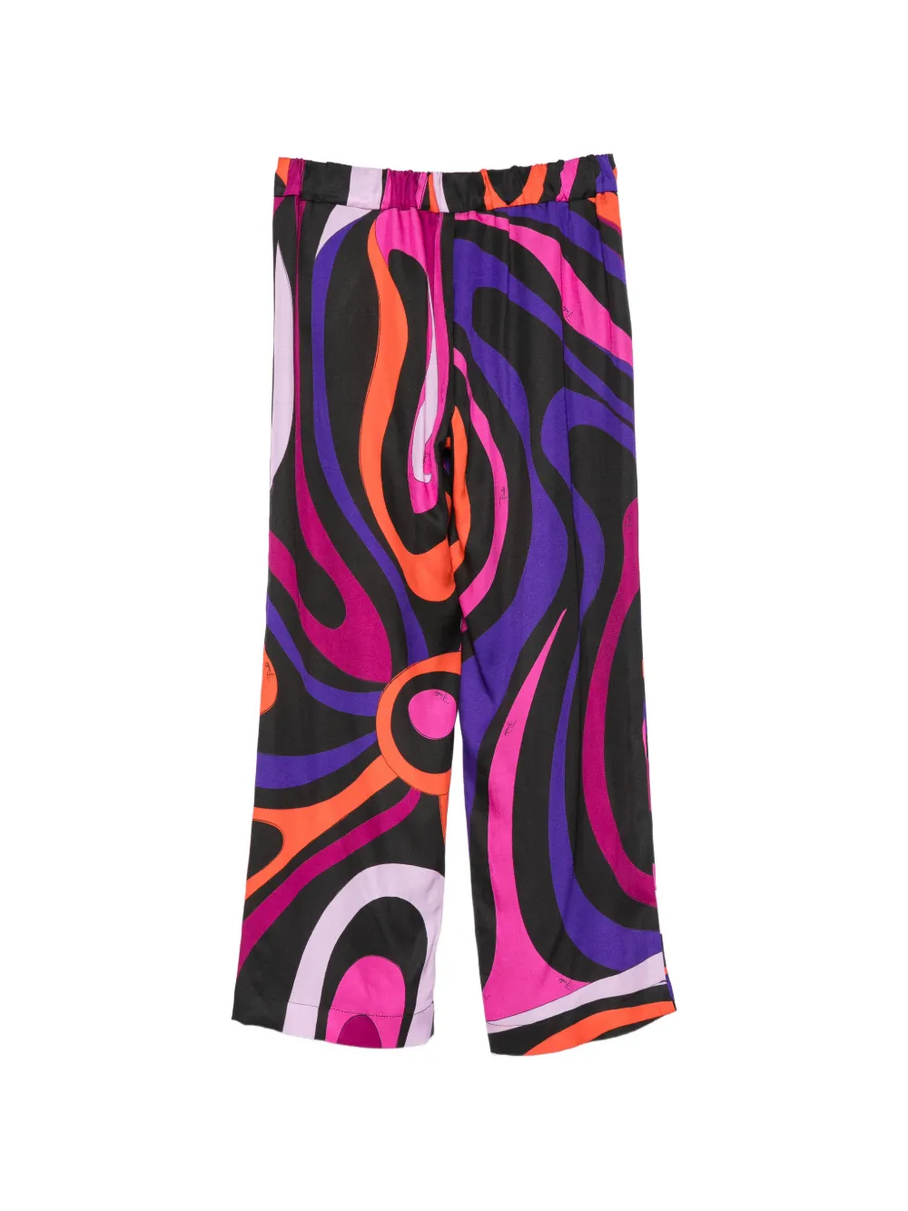 PUCCI Junior Broek met patroon Zwart