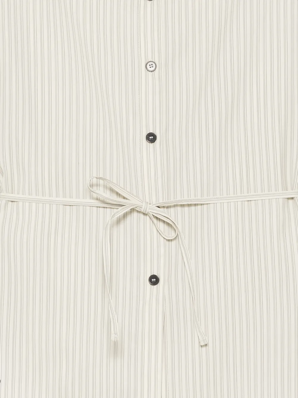Alysi Blouse met gestrikte taille Beige