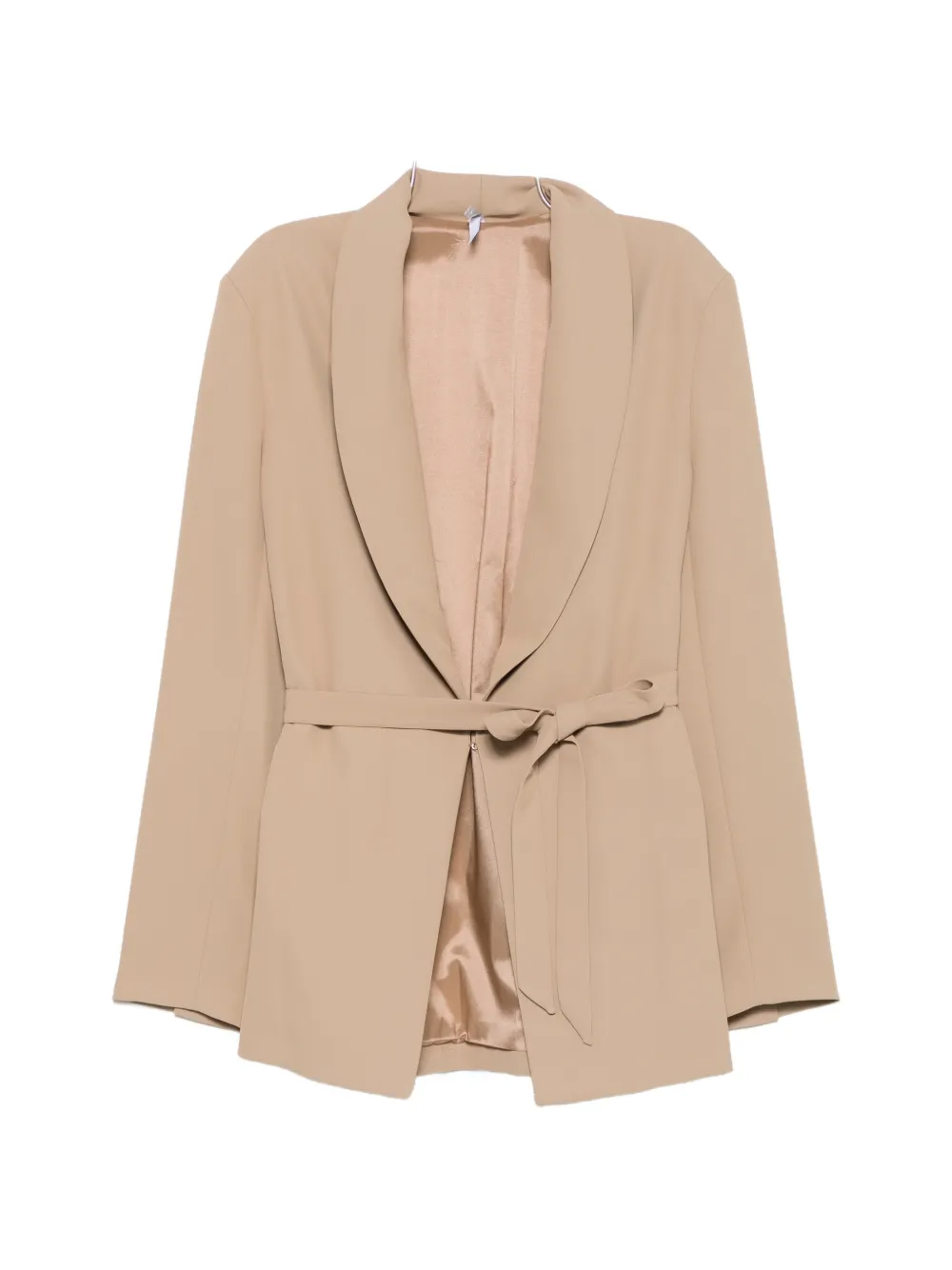 IMPERIAL belted shawl-lapel jacket - Toni neutri