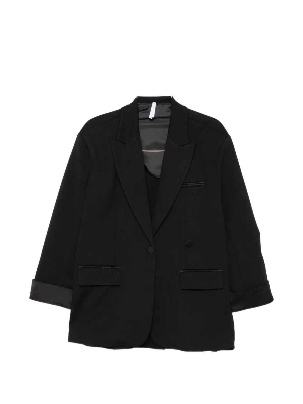 IMPERIAL notched-lapel single-breasted jacket - Schwarz