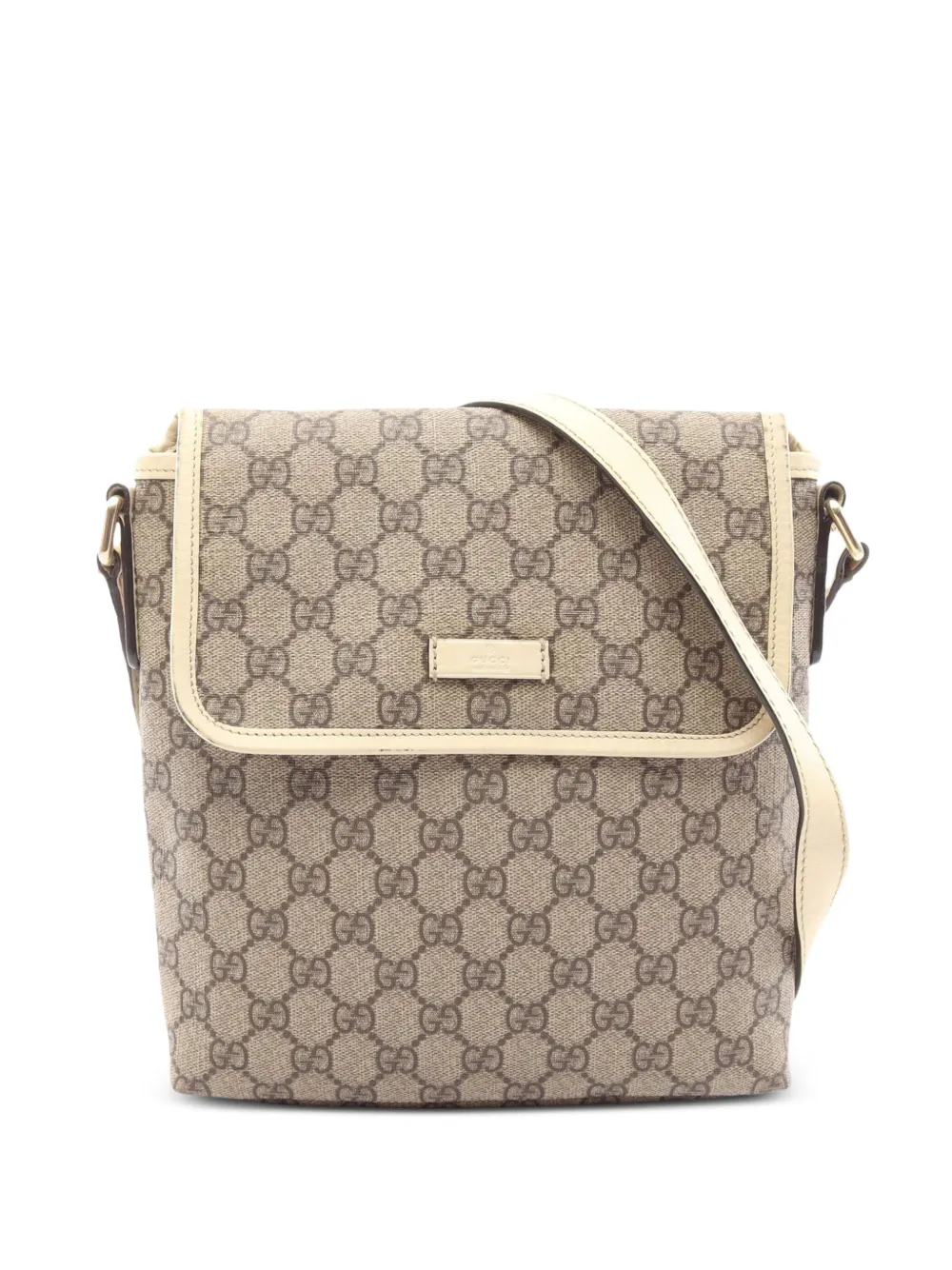 Gucci Pre-Owned 2000-2015 GG Supreme crossbody bag - Toni neutri