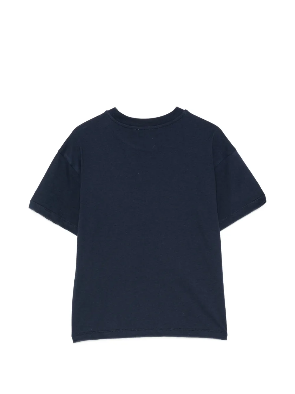MSGM Kids T-shirt met tekst Blauw