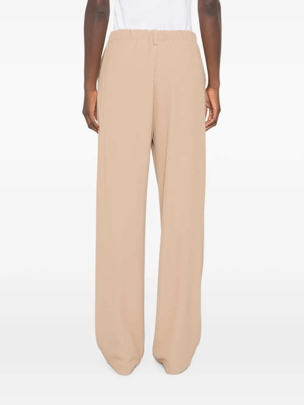 IMPERIAL Broek met wijde pijpen Beige
