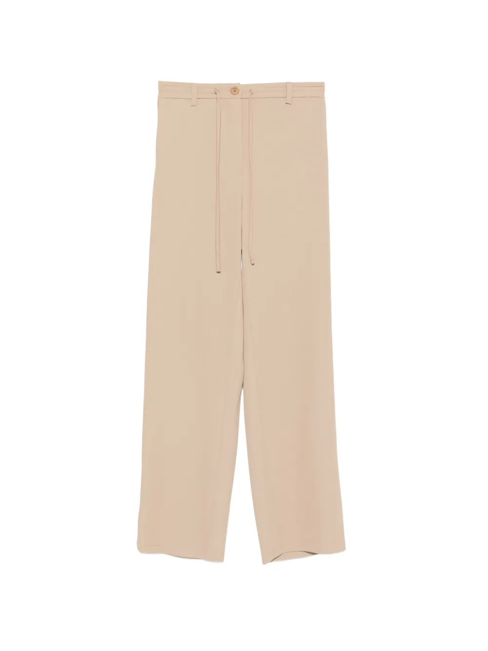 IMPERIAL drawstring wide-leg trousers