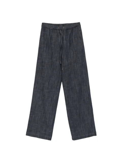 PANICALE pantalones anchos con cordones