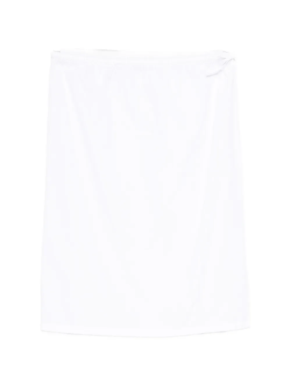 Prada drawstring-fastening skirt - Weiß