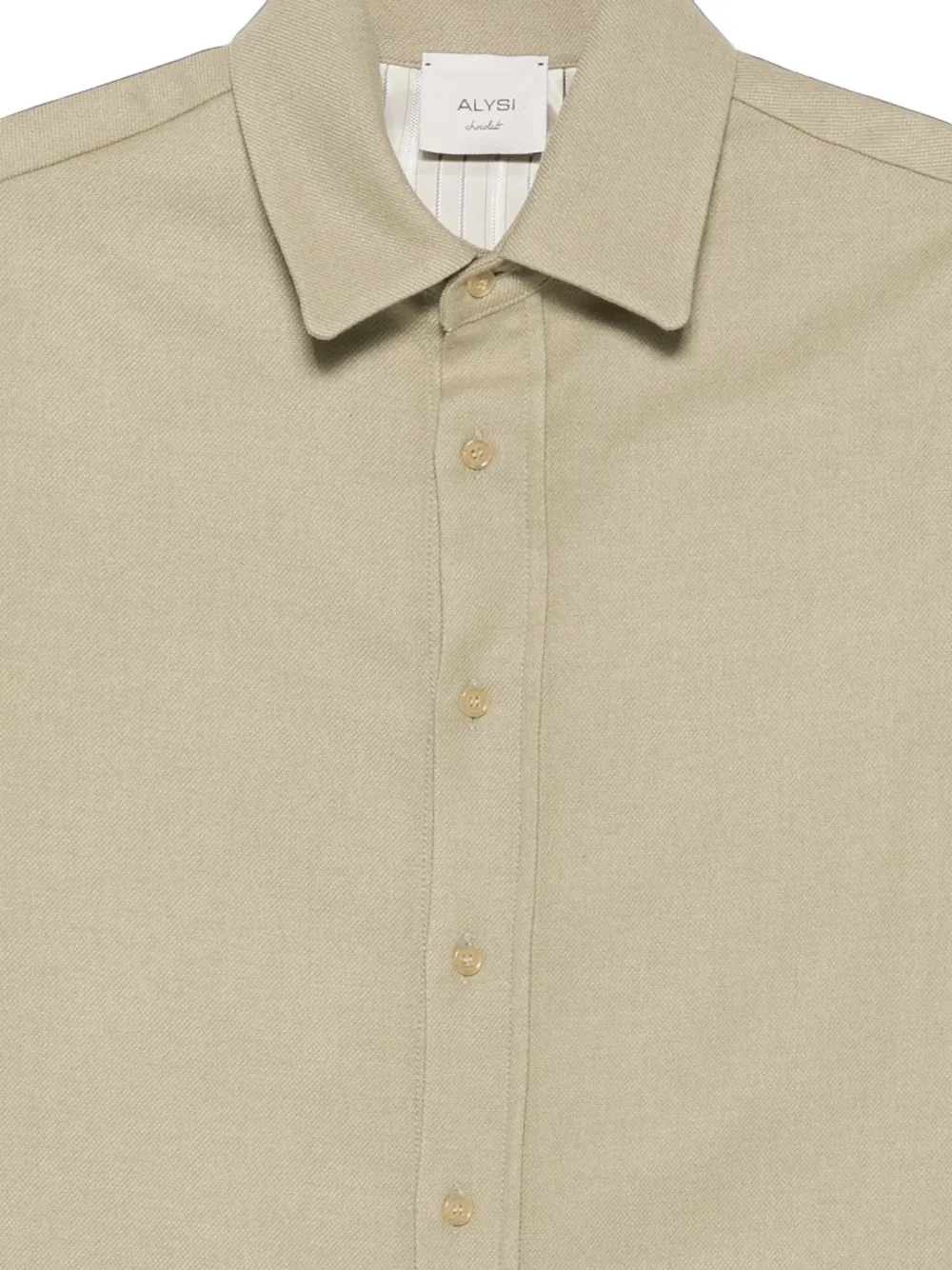 Alysi Blouse met knoopsluiting Groen