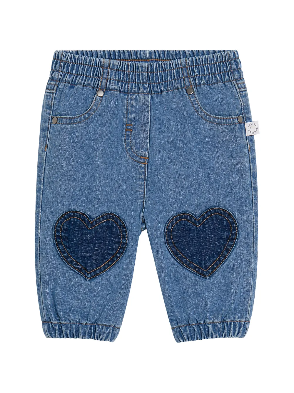 Stella McCartney Kids Jeans con applicazione - Blu
