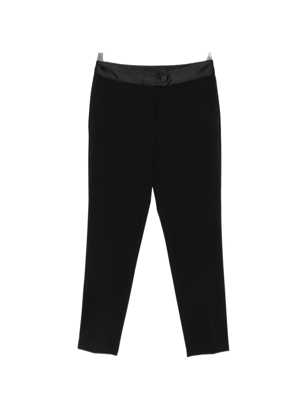 IMPERIAL Slim-Fit-Hose aus Samt - Schwarz