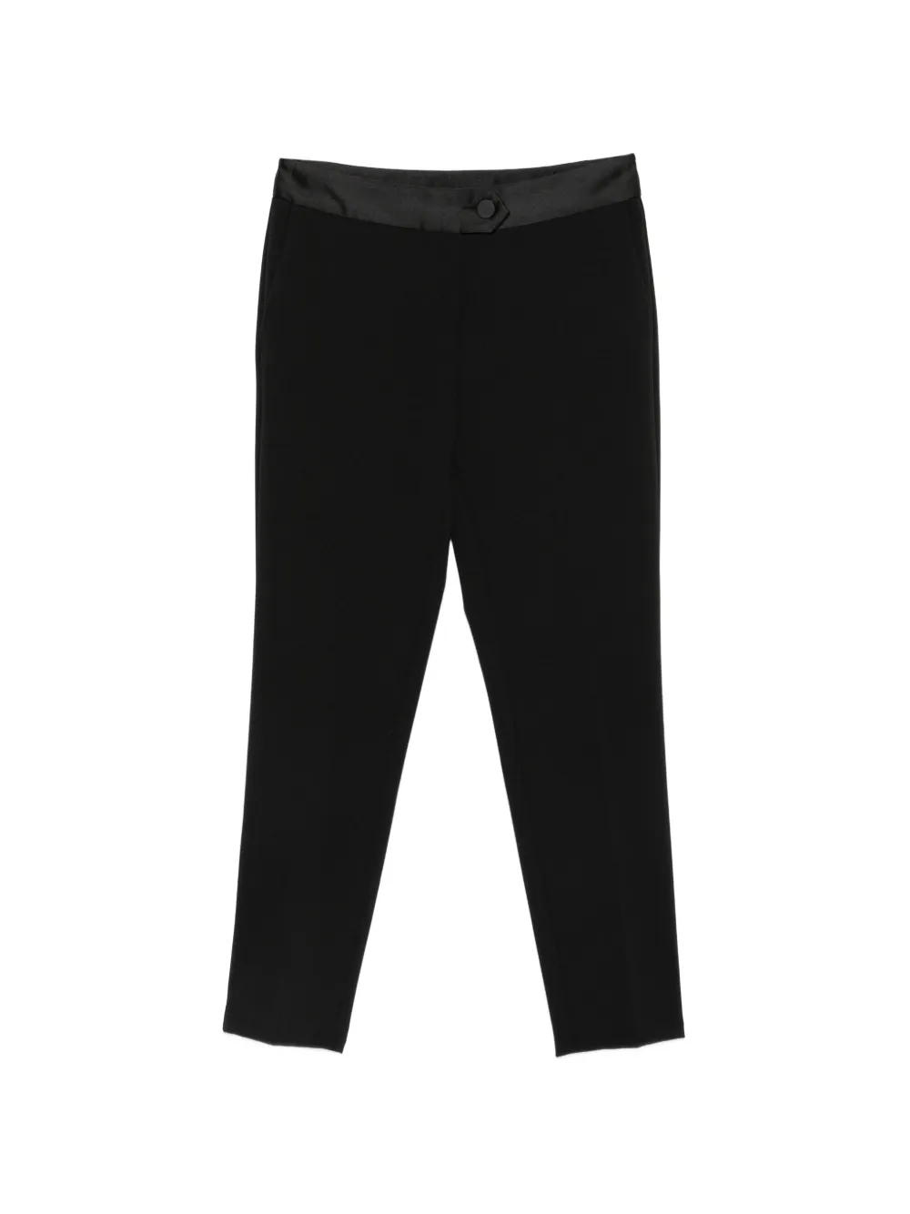 IMPERIAL satin-trim slim-fit trousers