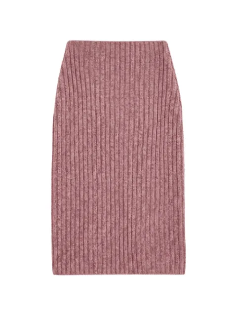 Jil Sander ribbed-knit midi skirt
