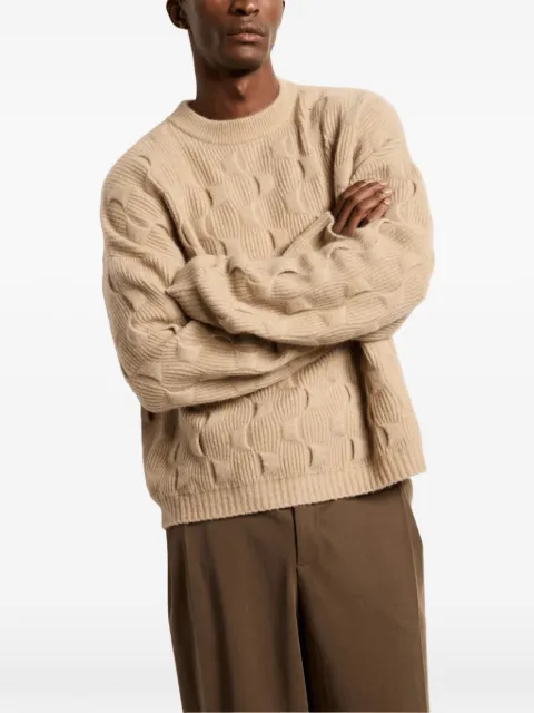 KIEFERMANN textured-knit sweater