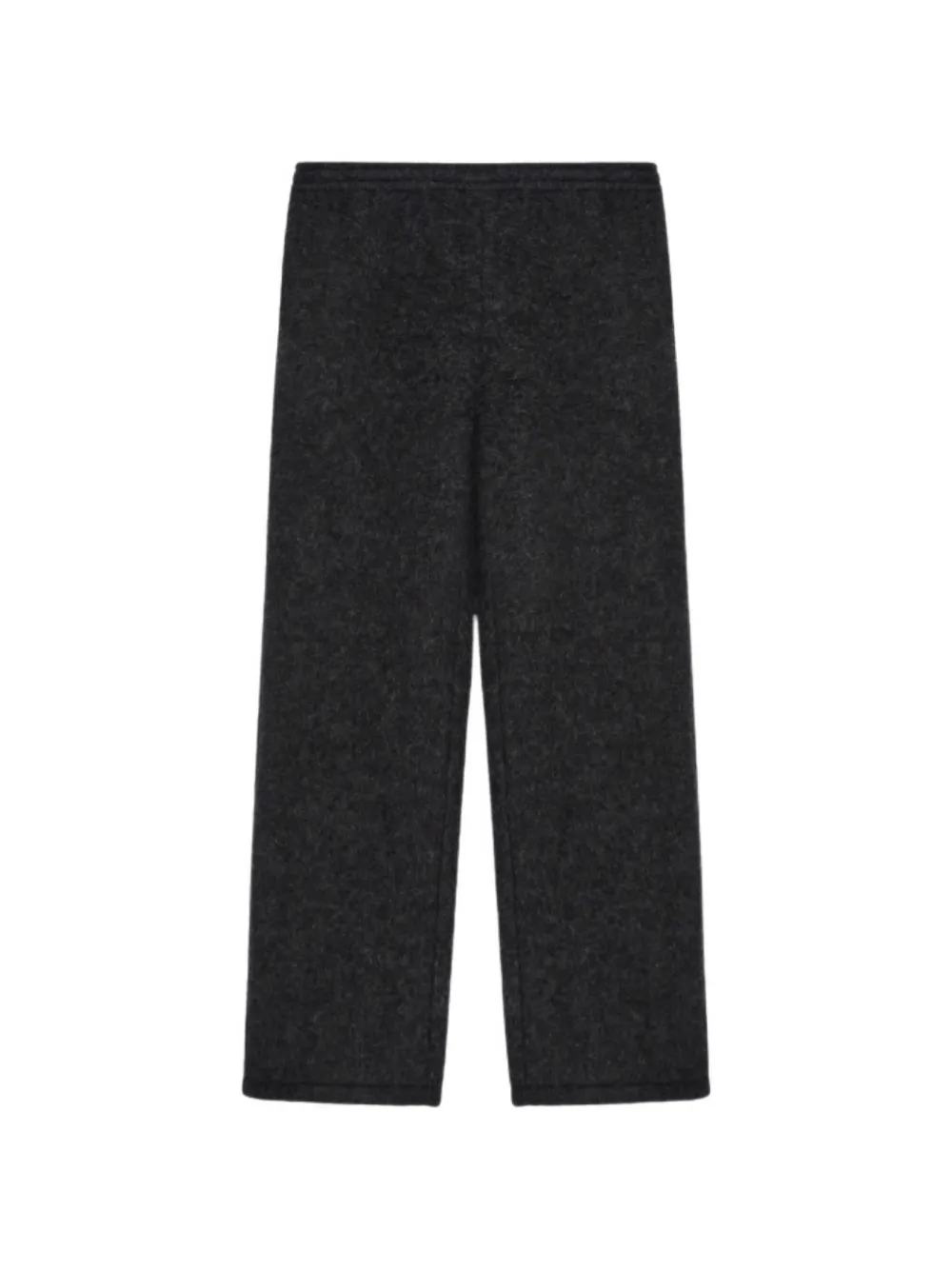Jil Sander Vilten broek van wolblend Grijs